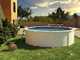 Gre Fidji Round &Oslash;550 x 120 cm - Above-ground Steel Pool
