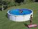 Gre Fidji Round &Oslash;550 x 120 cm - Above-ground Steel Pool