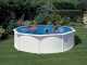 Gre Fidji Round &Oslash;460 x 120 cm - Above-ground Steel Pool