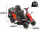 GeoTech-Pro RM 75-660 CSM - Mini-rider Riding-on Mower - 66cm Cut - Electric Start