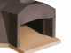 Linea VZ Ercolano - Built-in Wood-fired Oven with 107x160 cm Chamber - Cooking Capacity 8 Pizzas
