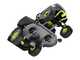 RYOBI RY72TMX107-210 - Battery-powered Riding-on Mower - 72V / 2x10Ah