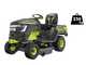 RYOBI RY72TMX107-210 - Battery-powered Riding-on Mower - 72V / 2x10Ah