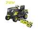 RYOBI RY72TMX107-210 - Battery-powered Riding-on Mower - 72V / 2x10Ah