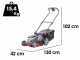 AL-KO 38.2 Li Comfort - Battery-powered Lawn Mower - 38 cm Cut - 2x 18V/4,0Ah