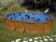 Gre Pacific Oval 610x375x120cm - Above-ground Steel Pool
