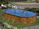 Gre Pacific Oval 730x375x120cm - Above-ground Steel Pool