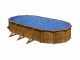 Gre Pacific Oval 730x375x120cm - Above-ground Steel Pool