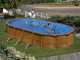 Gre Pacific Oval 730x375x120cm - Above-ground Steel Pool