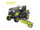 RYOBI RY72TMX117-310 - Battery-powered Riding-on Mower - 72V / 3x10Ah