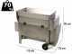 Grifo DVEP20IR - Stainless steel electric destemmer with pump and rollers