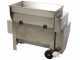 Grifo DVEP20IR - Stainless steel electric destemmer with pump and rollers