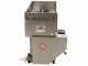 Grifo DVEP20IR - Stainless steel electric destemmer with pump and rollers