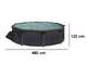 Gre Kea Round &Oslash;460 x 120 cm - Above-ground Steel Pool
