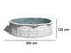 Gre Finlandia Round &Oslash;300 x 120 cm - Above-ground Steel Pool