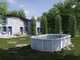 Gre Finlandia Oval 610x375x120cm - Above-fround Steel Pool