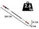 Stocker Magma E-35TP - Electric Pruning Shear on Pole - 21.6V - 205/325 cm - WITHOUT BATTERY