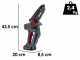 AL-KO CSM 1815 - Manual Battery-powered Pruner - 18V/2.5Ah