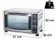 DCG MBS35 - Electric Fan Oven LT 35 1500 W