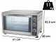 DCG MBS45 - Electric Fan Oven LT 45 2000 W