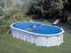 Gre Haiti Oval 730x375x132cm - Above-ground Pool - In-ground Crossbeams