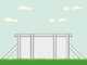 Gre Haiti Oval 610x375x132cm - Above-ground Pool - In-ground Crossbeams