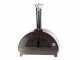 AgriEuro Quattro Stagioni Rosso - Outdoor Wood-fired Pizza Oven 60x40 - for 1 Pizza