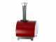 AgriEuro Quattro Stagioni Rosso - Outdoor Wood-fired Pizza Oven 60x40 - for 1 Pizza
