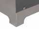 AgriEuro Quattro Stagioni - Anthracite Outdoor Wood-fired Oven 60x40 - for 1 Pizza