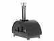 AgriEuro Quattro Stagioni - Anthracite Outdoor Wood-fired Oven 60x40 - for 1 Pizza