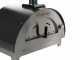 AgriEuro Quattro Stagioni - Anthracite Outdoor Wood-fired Oven 60x40 - for 1 Pizza