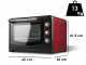 Girmi FE60 - Electric Fan Oven with Turning Spit 60LT 2000W