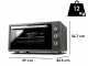 Girmi FE45 - Ventilated Electric Oven 45LT 1400W