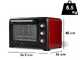 Girmi FE42 - Ventilated Electric Oven 42LT 2000W