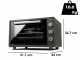Girmi FE37 - Electric Fan Oven 37LT 1500W