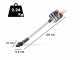 Girmi AP91 - Cordless rechargeable hoover - Lithium-ion battery 22.2 V/ 2.5 Ah