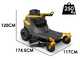Stiga Gyro 500e - Battery-powered Axial Riding-on Mower - 48V/40Ah Battery-powered Electric Engine
