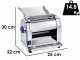 Imperia New Restaurant Professional Ruvida - 160W Electric Stainless Steel Pasta Maker