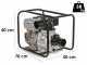 BullMach LYMPHIA 100 - Petrol Water Pump - with 100 mm Fittings