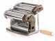 Imperia iPasta T.6,5/12 mm Ruvida Nero - Manual Stainless Steel Pasta Maker