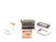 Imperia iPasta T.6,5/12 mm Ruvida Nero - Manual Stainless Steel Pasta Maker