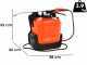 Stocker Ergomist 12 - Battery-powered Backpack Sprayer Pump - 12 L Tank - 21V  - WITHOUT BATTERIES