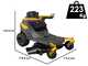 Stiga Gyro 700e - Battery-powered Axial Riding-on Mower - 48V Battery-powered Electric Engine - 64Ah