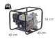 BullMach NERINA 50 - Petrol-driven dirty water motor pump - Fittings 50 mm