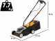Batavia 7064713 - Battery-powered Lawn Mower - 18 V - 32 cm Cut - WITHOUT BATTERY AND CHARGER