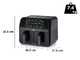 Ariete 4623 Airy Fryer Dual - Digital Double Basket Air Fryer