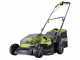 Ryobi RY18LMX37A-0 - 18V Battery-powered Lawn Mower - WITHOUT BATTERY AND CHARGER
