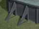 Gre Kea Oval 500x300x120cm - Above-ground Steel Pool
