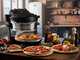 Ariete Pizzeria Nero 0927/01 - Electric Double Pizza Oven