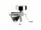 Reber 8502 N - Manual N.5 Tomato Press - Stainless Steel Hopper and Strainer 